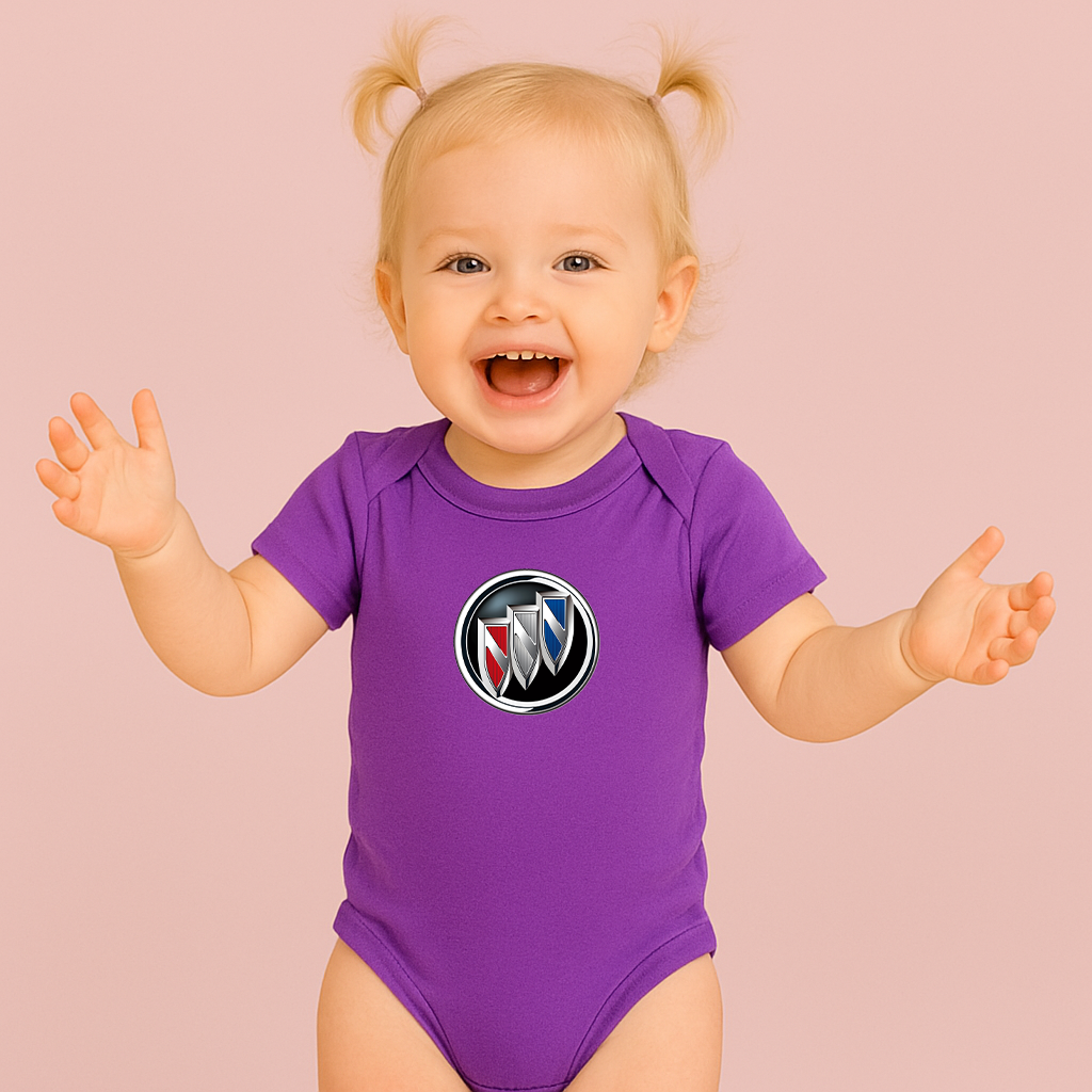 Buick Car Baby Romper Onesie